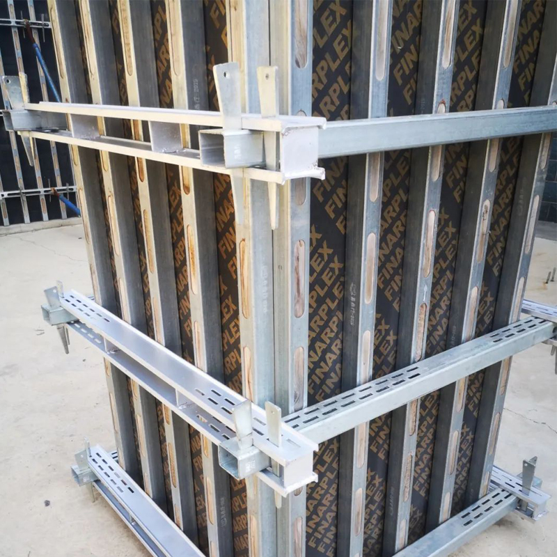yellow wall formwork system