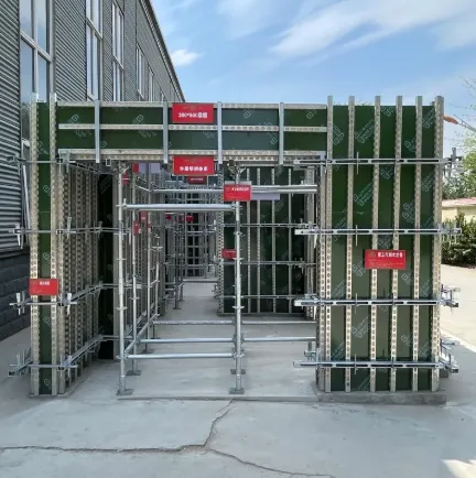 double scaffolding system